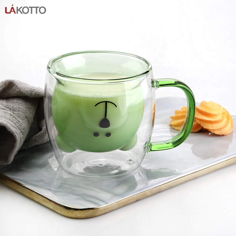 Clear Glass Minimalist, Novelty, Classic, Modern Lakotto Coffee Cup Glassware